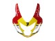 Blanc Rouge Jaune Michelin Texaon Heron 7 Carénage Moto Suzuki GSXR 600 / GSXR 750 2004-2005