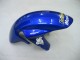 Bleu Blanc Jaune Vert Telefonica Motul MoviStar Carénages Moto Suzuki GSXR 600 / GSXR 750 2004-2005