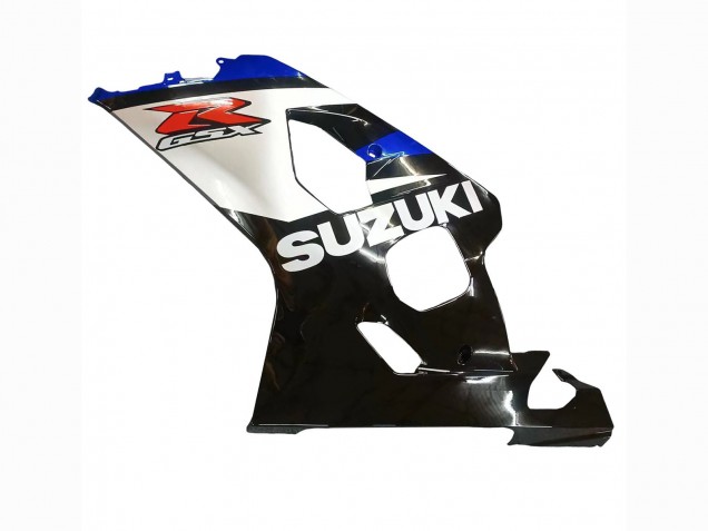 Bleu Blanc Noir Carénage Moto Suzuki GSXR 600 / GSXR 750 2004-2005