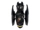 Noir Brillant Blanc Motul Lucky Strike Carénage Moto Suzuki GSXR 600 / GSXR 750 2006-2007
