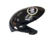 Noir Brillant Blanc Motul Lucky Strike Carénage Moto Suzuki GSXR 600 / GSXR 750 2006-2007