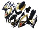 Or Noir Brillant Rouge Carénage Moto Suzuki GSXR 600 / GSXR 750 2006-2007