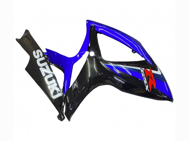 Bleu Noir Rouge Carénage Moto Suzuki GSXR 600 / GSXR 750 2006-2007