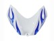 Blanc Bleu Flamme Carénage Moto Suzuki GSXR 600 / GSXR 750 2006-2007