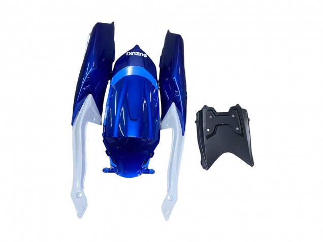 Bleu Blanc Rouge Kits Carénages Moto Suzuki GSXR 600 / GSXR 750 2008-2010