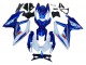 Bleu Blanc Rouge Kits Carénages Moto Suzuki GSXR 600 / GSXR 750 2008-2010