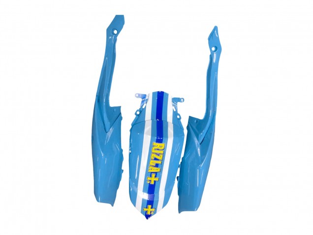 Bleu Jaune Rizla Carénage Moto Suzuki GSXR 600 / GSXR 750 2008-2010