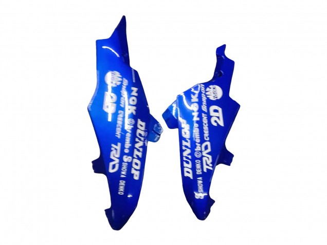 Bleu Jaune Rizla Carénage Moto Suzuki GSXR 600 / GSXR 750 2008-2010