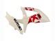 Crème Blanc Rouge Noir Carénage Moto Suzuki GSXR 600 / GSXR 750 2008-2010
