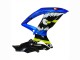 Bleu Fluorescent Vert Requin Carénage Moto Suzuki GSXR 600 / GSXR 750 2008-2010