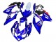 Blanc Bleu Rose Ecstar Motul Carénage Moto Suzuki GSXR 600 / GSXR 750 2008-2010