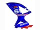 Blanc Bleu Rose Ecstar Motul Carénage Moto Suzuki GSXR 600 / GSXR 750 2008-2010