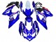 Blanc Bleu Rose Ecstar Motul Carénage Moto Suzuki GSXR 600 / GSXR 750 2008-2010