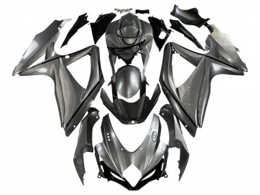 Gris Mat Noir Carénage Moto Suzuki GSXR 600 / GSXR 750 2008-2010 Pas Chère