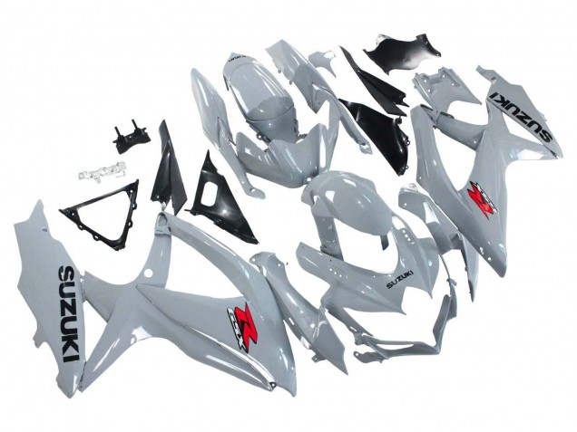Gris Brillant Carénage Moto Suzuki GSXR 600 / GSXR 750 2008-2010