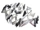 Argent Noir Mat Carénage Moto Suzuki GSXR 600 / GSXR 750 2008-2010