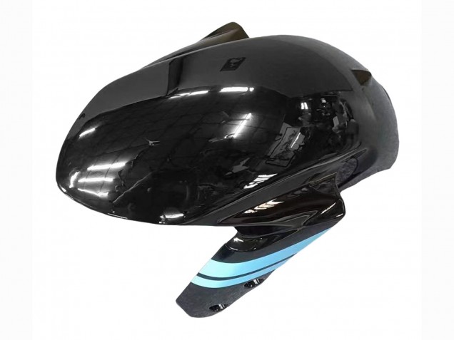 Noir Brillant Bleu Clair Carénage Moto Suzuki GSXR 600 / GSXR 750 2011-2024