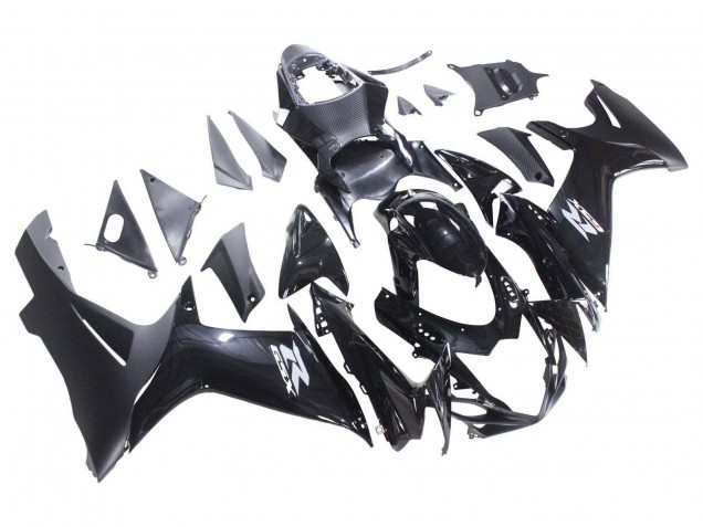 Noir Brillant Noir Mat Blanc Décalque Carénage Moto Suzuki GSXR 600 / GSXR 750 2011-2024