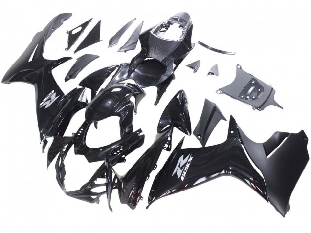 Noir Brillant Noir Mat Blanc Décalque Carénage Moto Suzuki GSXR 600 / GSXR 750 2011-2024