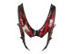 Noir Brillant Rouge Flamme Carénage Moto Suzuki GSXR 600 / GSXR 750 2011-2024