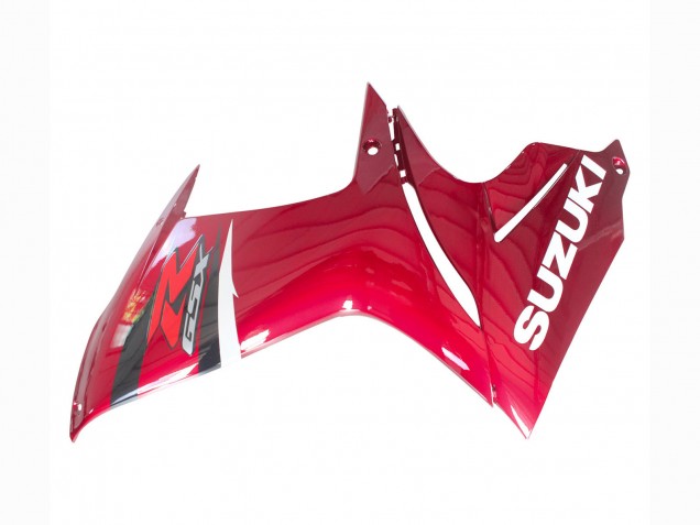 Rouge Noir Brillant Kits Carénages Moto ABS Suzuki GSXR 600 / GSXR 750 2011-2024