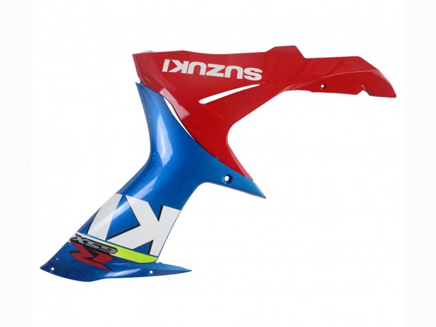 Bleu Rouge Carénage Moto Suzuki GSXR 600 / GSXR 750 2011-2024