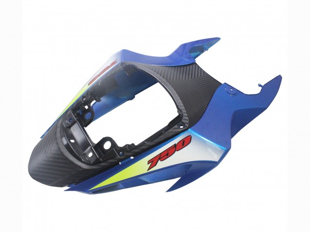 Bleu Rouge Carénage Moto Suzuki GSXR 600 / GSXR 750 2011-2024