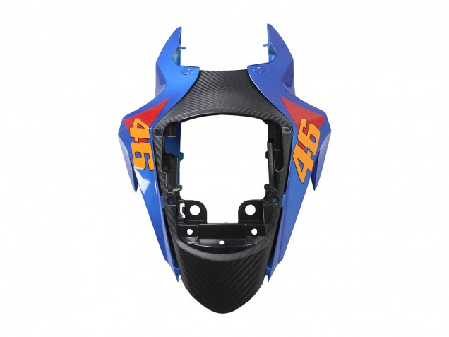 Bleu Clair Orange Noir Blanc Requin 46 Carénage Moto Suzuki GSXR 600 / GSXR 750 2011-2024