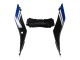 Bleu Noir Brillant Carénages Moto Yamaha YZF R3/R25 2015-2018