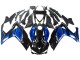 Bleu Noir Brillant Carénages Moto Yamaha YZF R3/R25 2015-2018