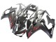 Noir Brillant Noir Mat Rouge Carénage Moto Yamaha YZF R3/R25 2015-2018