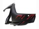 Noir Brillant Noir Mat Rouge Carénage Moto Yamaha YZF R3/R25 2015-2018