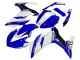 Blanc Bleu Noir Courses Carénage Moto Yamaha YZF R3/R25 2015-2018