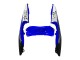 Blanc Bleu Noir Courses Carénage Moto Yamaha YZF R3/R25 2015-2018