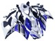 Blanc Bleu Noir Yamalube Carénage Moto Yamaha YZF R3/R25 2015-2018