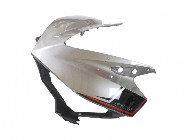 Argent Noir Carénage Moto Yamaha YZF R3/R25 2015-2018