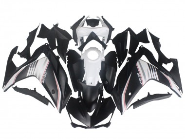 Blanc Rouge Noir Mat Carénages Moto Yamaha YZF R3/R25 2015-2018 Pas Chère