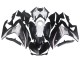 Blanc Rouge Noir Mat Carénages Moto Yamaha YZF R3/R25 2015-2018
