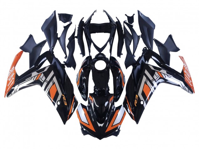 Bleu Orange Argent Yamalube Carénage Moto Yamaha YZF R3/R25 2015-2018