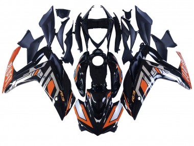Bleu Orange Argent Yamalube Carénage Moto Yamaha YZF R3/R25 2015-2018 Pas Chère