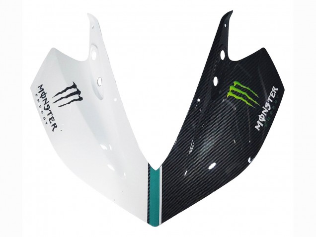 Blanc Vert Noir Brillant Carénage Moto Yamaha YZF R3/R25 2015-2018