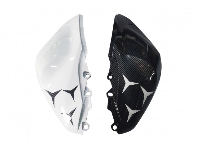 Blanc Vert Noir Brillant Carénage Moto Yamaha YZF R3/R25 2015-2018
