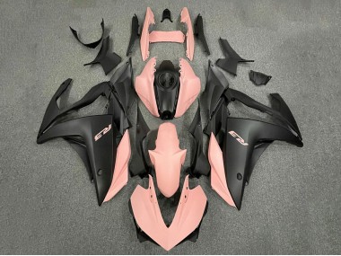 Rose Noir Mat Carénage Moto Yamaha YZF R3/R25 2015-2018 Pas Chère