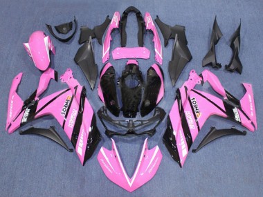 Rose Noir Yamalube ENEOS Carénage Moto Yamaha YZF R3/R25 2015-2018 Pas Chère