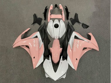 Blanc Rose Noir Mat Carénage Moto Yamaha YZF R3/R25 2015-2018 Pas Chère