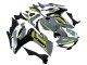 Nardo Gris Jaune Néon Noir Carénage Moto Yamaha YZF R3/R25 2015-2018
