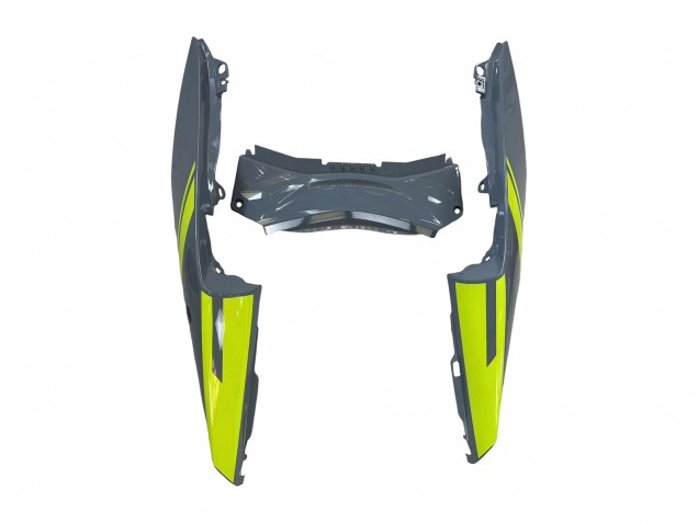 Nardo Gris Jaune Néon Noir Carénage Moto Yamaha YZF R3/R25 2015-2018