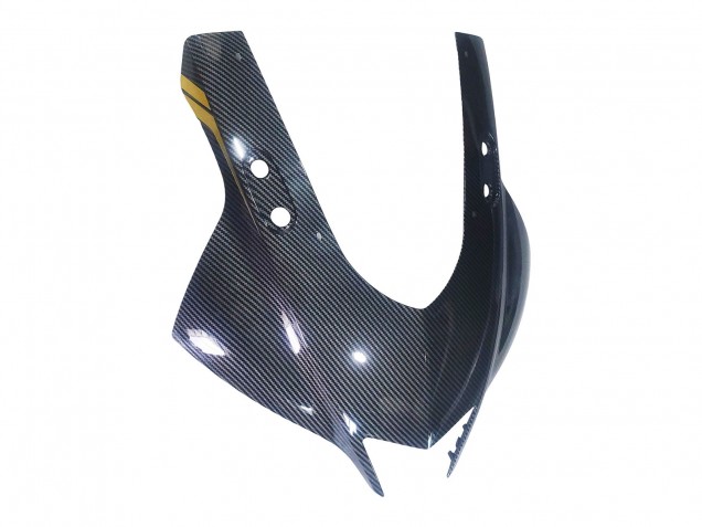 Or Noir Fibre de Carbone Carénage Moto Yamaha YZF R3/R25 2019-2021