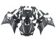 Noir Mat Argent Carénage Moto Yamaha YZF R3/R25 2019-2021