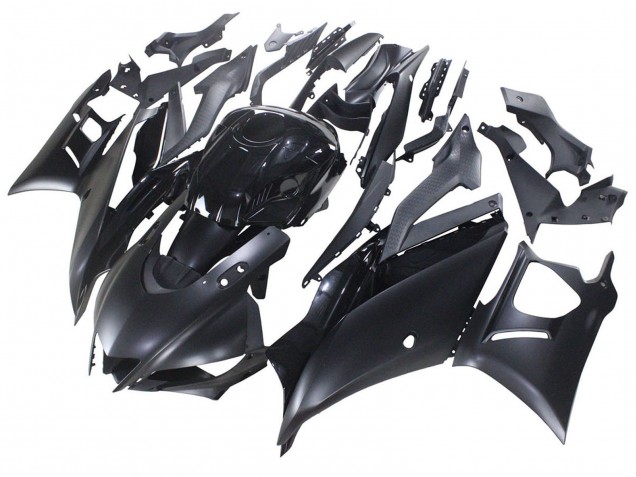 Noir Mat Carénage Moto Yamaha YZF R3/R25 2019-2021
